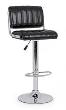 Set 2 Sgabelli Bar 46x51,5x88,5/109,5h cm Barclay Nero