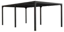 Pergola da Giardino 3,6x6 m in Alluminio Grigio Antracite 