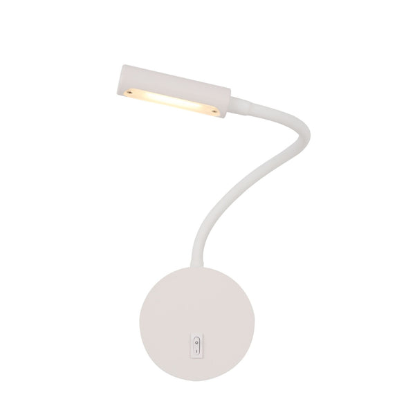 Lampada da parete Ceiling & Wall in Metallo Stem Bianco sconto