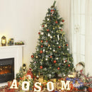 Albero di Natale Artificiale 210 cm 1622 Rami con Pigne  Pino Verde