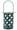 Lanterna Saturno Ottanio Twist Ø23x43 cm in Metallo e Vetro Verde acqua