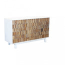 Mobile Archie 135x45x80 h cm in Legno Bianco