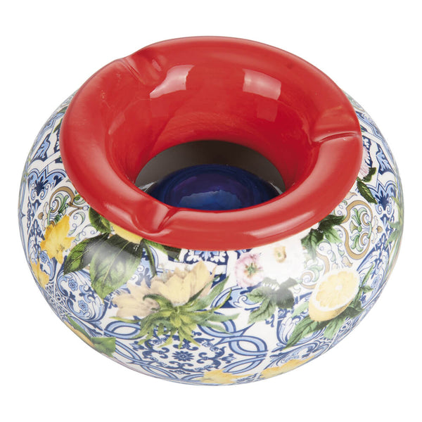 Posacenere 11,5x11,5x7 cm in Ceramica VdE Tivoli 1996 Italian Beauty sconto