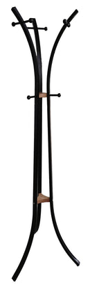 Appendiabiti da Terra 60x53x176 cm in Acciaio Motti Amon Nero