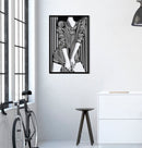 Pannello da Muro Fashionable 40x1,3x60 cm in Ferro Nero      