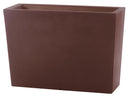 Vaso 50x36x70 cm in Polietilene Schio Cassa Alta 50 Bronzo