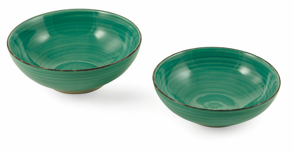 Set 2 Insalatiere in Gres Villa d'Este Home Tivoli Baita Azzurre prezzo