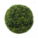 Sfera di Bosso Artificiale Ø28 cm in Polietilene Verde