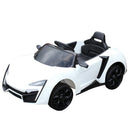 Macchina Elettrica per Bambini 6V Sportiva Bianca 