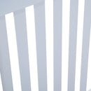 Copritermosifone in Legno MDF Bianco 152x19x81 cm 