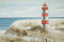 Dipinto su Tela Faro 120x3,7x80 cm in Alluminio Plastica e Canvas