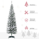 Albero di Natale Artificiale Innevato 180 cm 390 Rami  Pino Verde