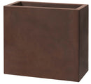Vaso in Polietilene Schio Tower 80 Bronzo Varie Misure