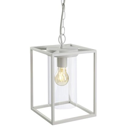 Lampada a Sospensione da Esterno E27 in Alluminio Sovil Bianco acquista