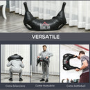 Sacca Bulgara 15 Kg 72x50x18 cm per Allenamento Fitness Nero