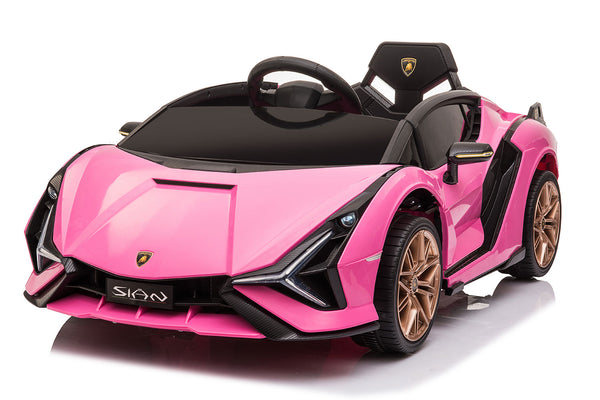 sconto Macchina Elettrica per Bambini Licenza Ufficiale Lamborghini Sian 10,8V 5,4Ah Rosa