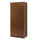 Armadio 180x60x90 cm 2 ante 2 cassetti noce antico
