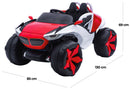Macchina Elettrica per Bambini 12V Kidfun Auto Manhattan Rossa