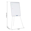 Lavagna Magnetica con Treppiede 96x66.5x124-184.5 cm 
