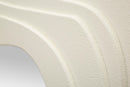 Specchio da Muro Dalia Bianco 90x4x97 cm in MDF e Specchio Bianco      