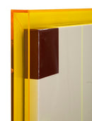 Stampa su Tela Laccatto Acrylic con Cornice 60x3,3x80 cm in Pino e Tela e Plastica      
