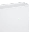 Pensile da Bagno 2 Ante Specchio in MDF 60x15x75 cm  Morning Bianco