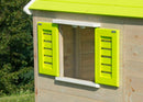 Casetta per Bambini da Esterno 120x120x155h cm in Legno Bamby
