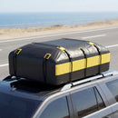 Portabagagli da Tetto 595 Litri Impermeabile, Borsa per Auto, Giallo      
