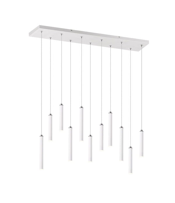 Lampada a Sospensione da Interno a LED in Metallo Bianco Opaco sconto