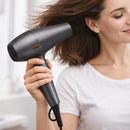 Asciugacapelli Professionale Ergonomico 2 Beccucci Styling Asciugatura Rapida Grigio      