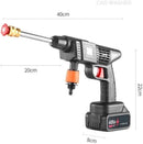 Pistola Idropulitrice con Doppia Batteria 48V con Ugelli e Accessori