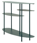 Console Saturno Plus Ottanio 118x34x82 cm in Metallo Verde acqua      