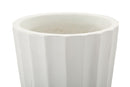 Vaso Glint Ø25x50 cm in Mgo Bianco      