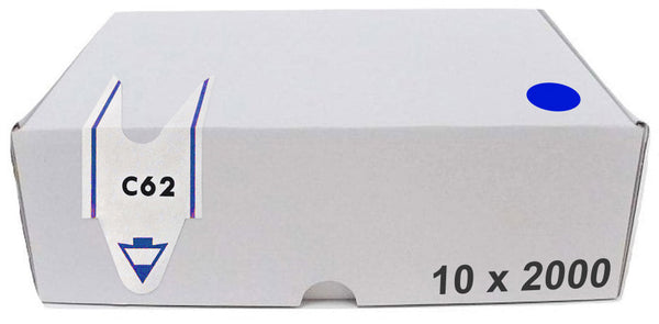 Confezione da 20000 Tickets per Distributore a Chiocciola Lettera + 2 Cifre Visel Blu acquista