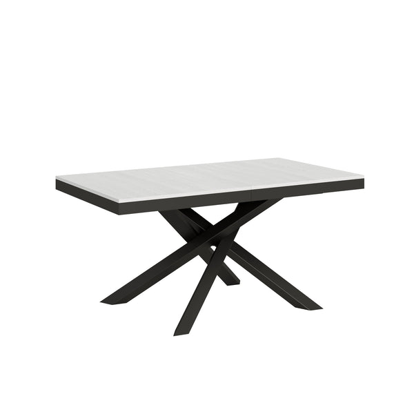Tavolo Allungabile 160-420x90x77 cm Volantis Evolution Bianco Frassino prezzo