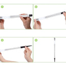 Set 8 Lampade da Giardino Segnapasso H70 1W con Pannello Solare