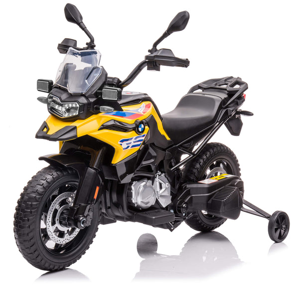 Moto Elettrica per Bambini 12V con Licenza BMW F 850 GS Gialla prezzo