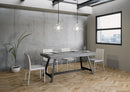 Tavolo 180x90x76 cm Achille Fix Cemento