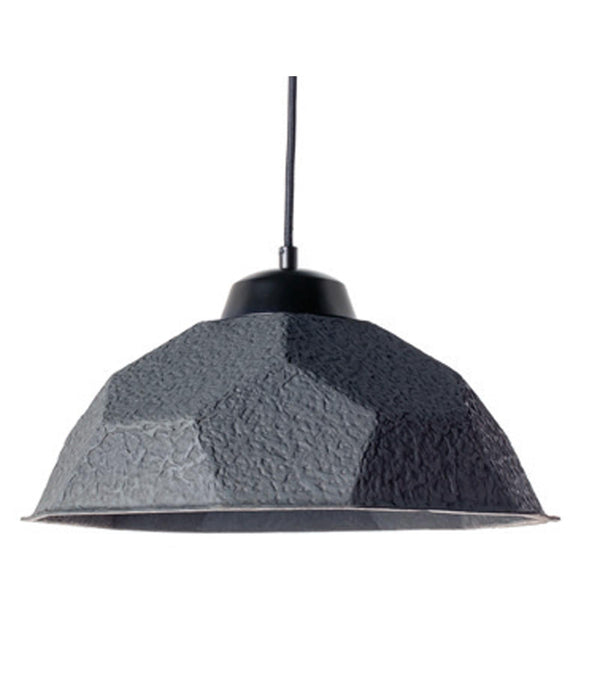 Lampada a Sospensione Ø35xH160 cm in Cartone Riciclato e Metallo Egg Nero acquista