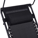 Sedia a Dondolo da Giardino Esterno con Baldacchino Nero 105x64x125 cm 