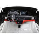 Macchina Elettrica per Bambini Maxi SUV 2 Posti 12V con Licenza BMW X6M Bianco