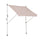 Tenda da Sole Avvolgibile 2x1,5m  Beige