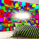 Fotomurale - Light in Color Geometry 300X210 cm Carta da Parato Erroi