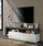 Porta TV Mogol bianco lucido ossido 184x42x58H