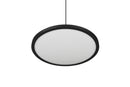 Lampada a Sospensione da Interno a LED in Metallo Nero Opaco