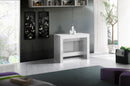 Consolle Allungabile 51/300x90x77 cm Pratika Larice bianco