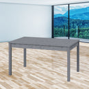 Tavolo allungabile 120/160x80x77 cm Firenze cemento