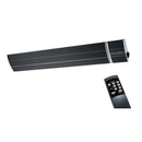 Pannello Radiante Riscaldante Wi-Fi ad Infrarossi 122,5x17,7x6 cm 1800W Sined Calore Nero