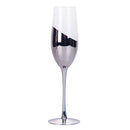 Set 4 Bicchieri da Champagne Chic Flûte in Vetro VdE Tivoli 1996 4 Colori Differenti
