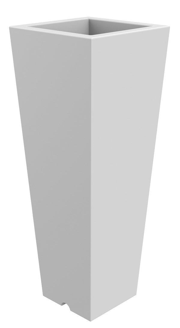 Vaso 34x86 cm in Resina Arkema Quadro 86 Bianco prezzo